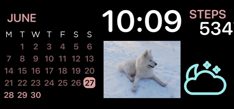 aesthetic widget