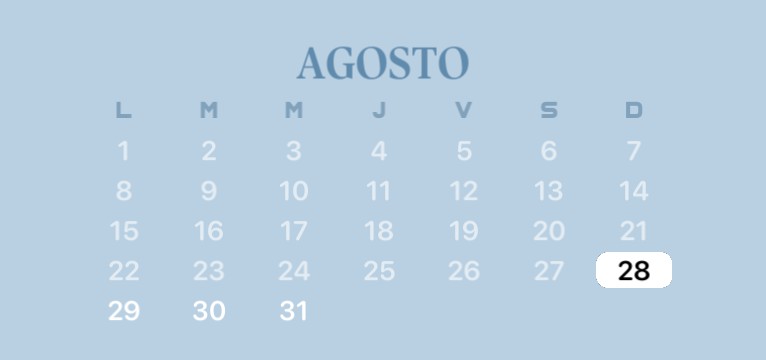 Calendario  Copy