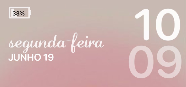 widget de hora