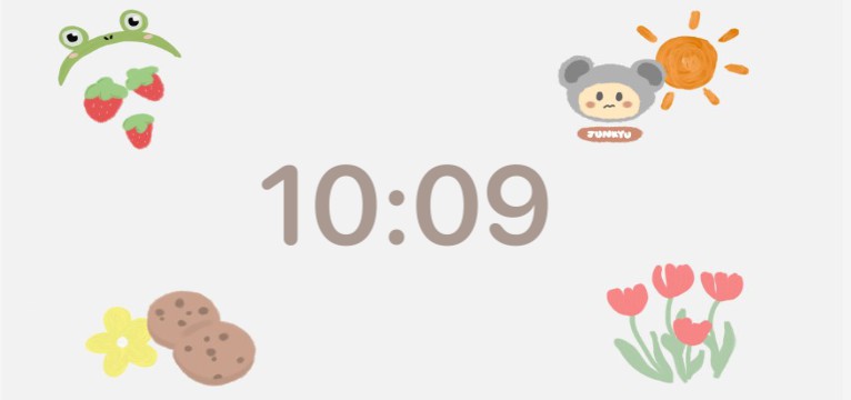 Peppy themed widget