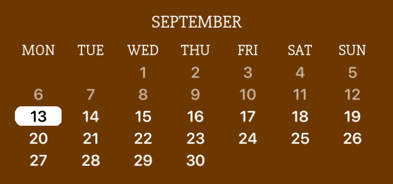 Calendar