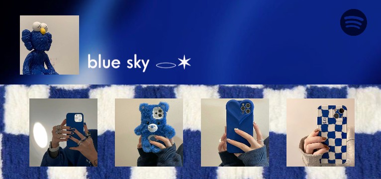 blue Spotify 