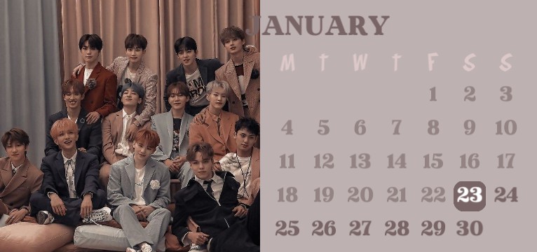 Seventeen Calendar