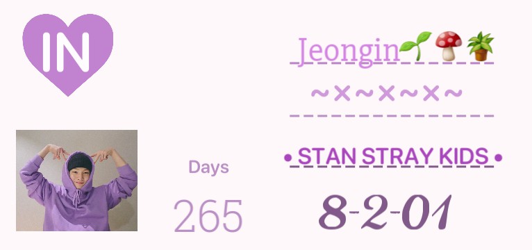 Reminders jeongin 