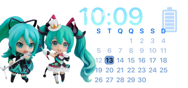 Reloj-miku hatsune