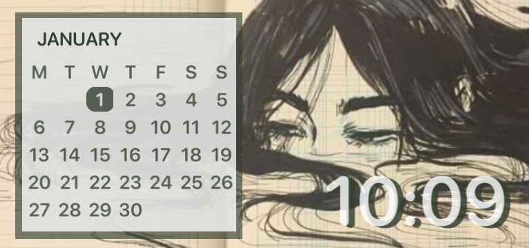 aesthetic calendar  Copy