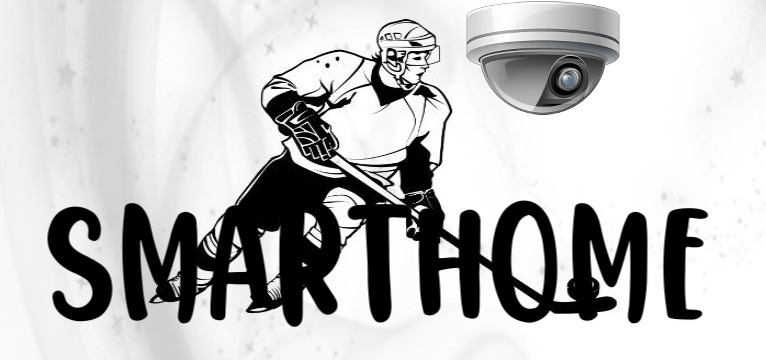 Smarthome Eishockey BlackWhite 