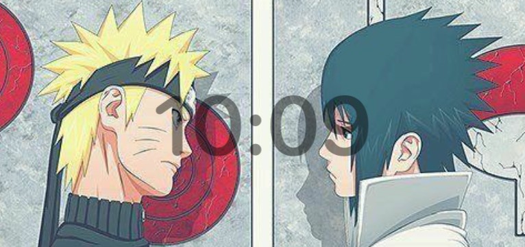Naruto and Sasuke