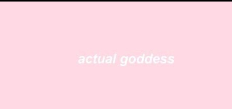 Actually Goddess
