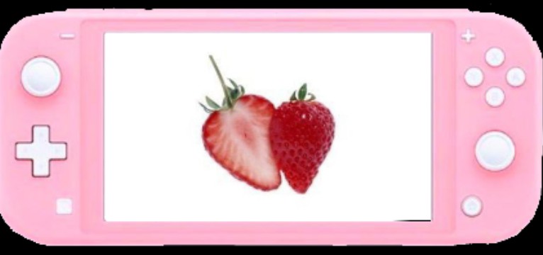 strawberry Nintendo switch