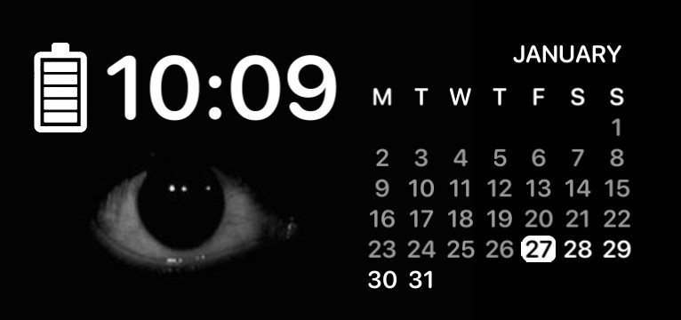 Creepy Eye Widget
