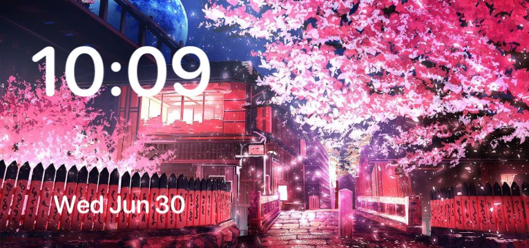 Sakura Clock