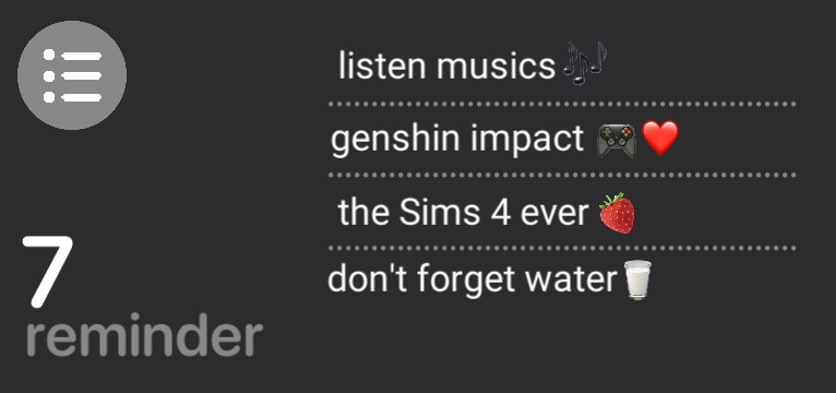 reminder Copy