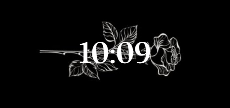 flower clock