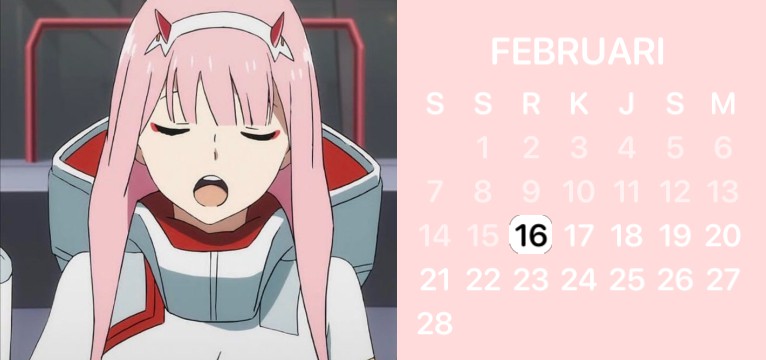 Zero Two Calender