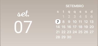 Aesthetic Bege Calendar Copy