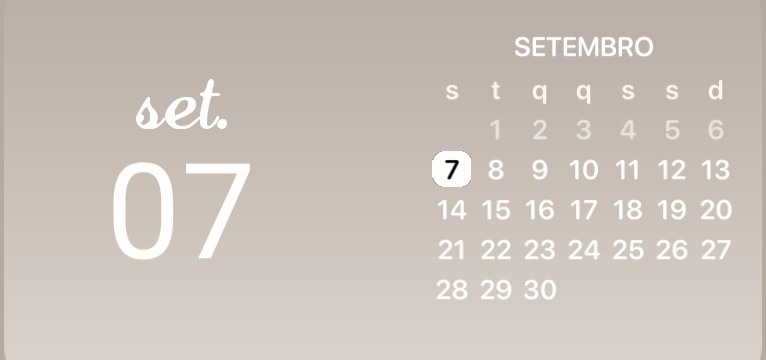 Aesthetic Bege Calendar  Copy