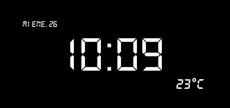 modern clock