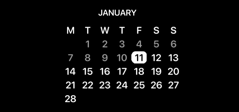 Calendar 
