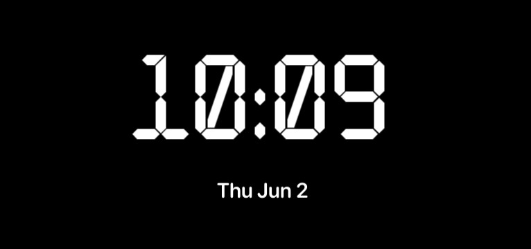 time and date