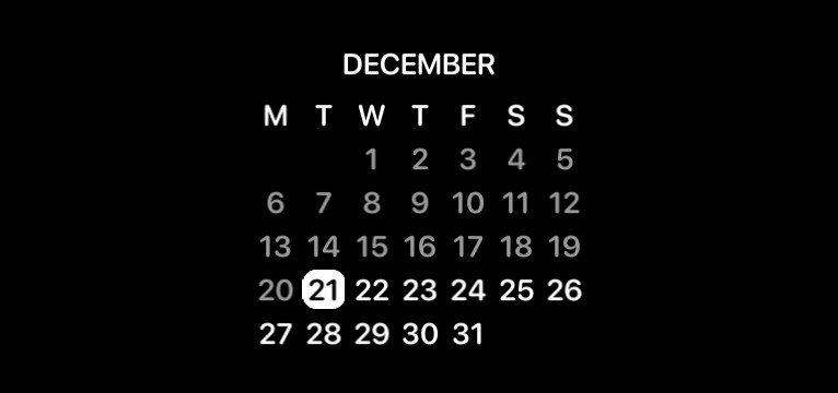 Calendar