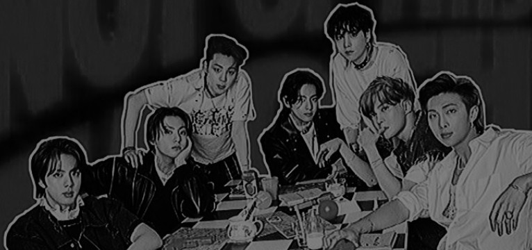 BTS aesthetic black