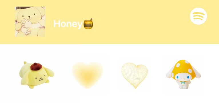 Cute yellow spotify
