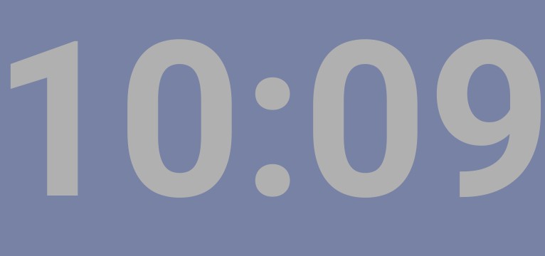 medium digital clock