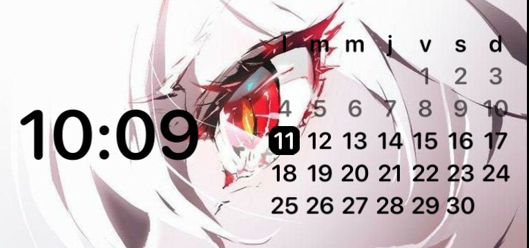anime widget 