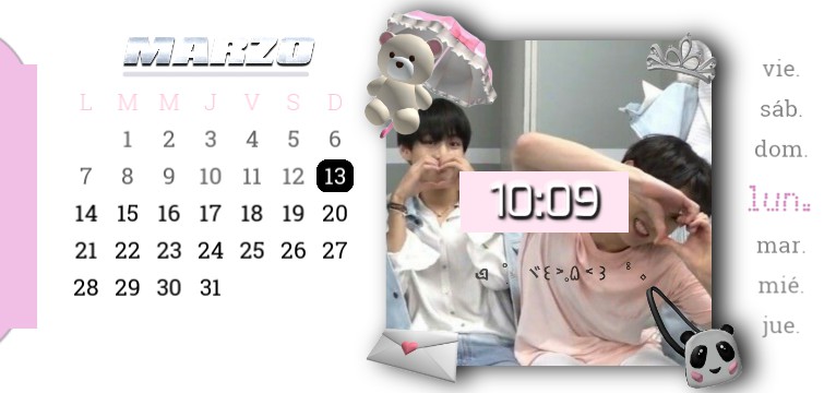 calendar taekook