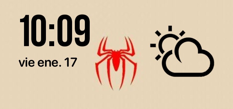 Spider clock