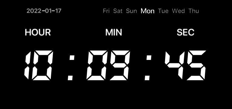  clock 
