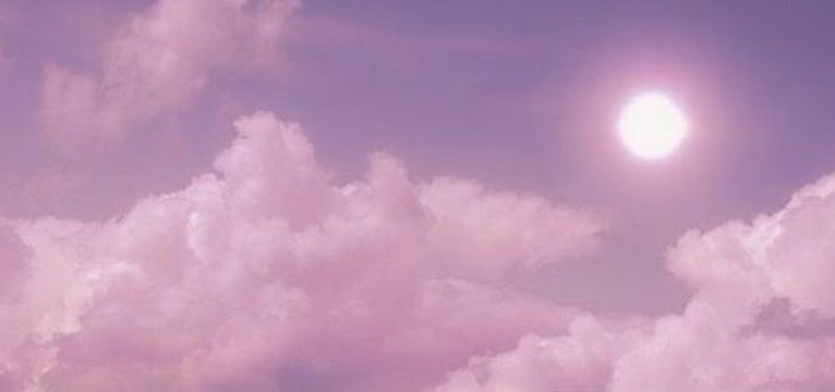 Aesthetic purple sky