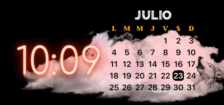 Calendario de nubes
