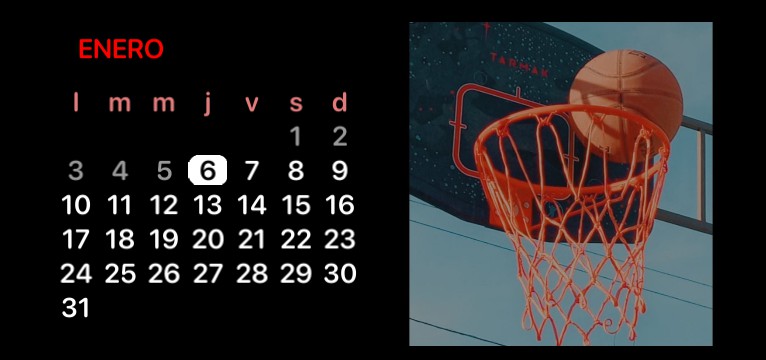 calendario baskettball