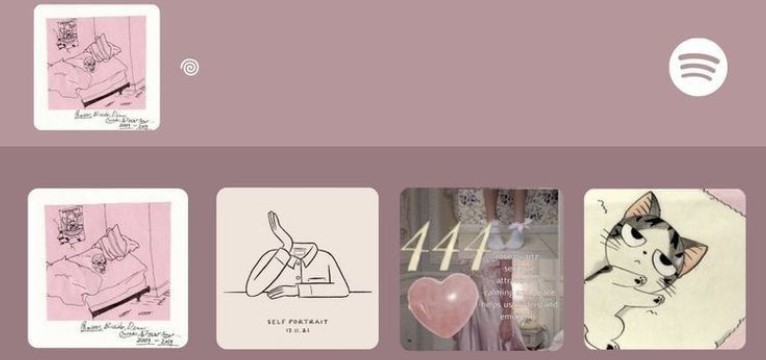 aesthetic widget 