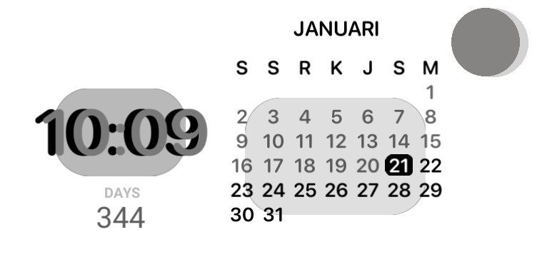 calendar white