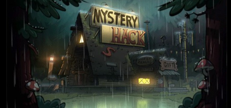 raining mystery shack