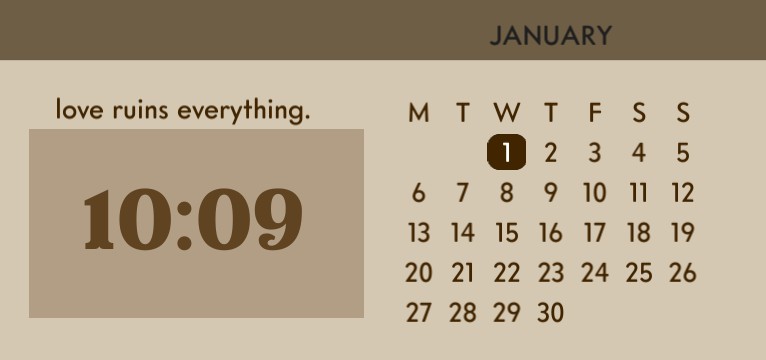 beige calendar Copy