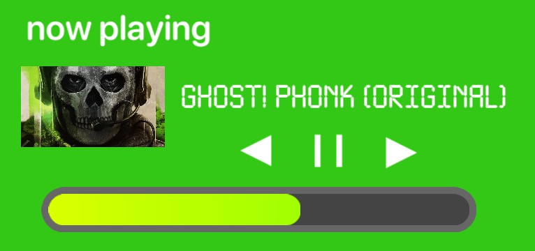 music widget 