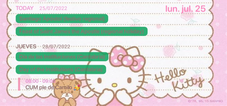 Pink Hello Kitty