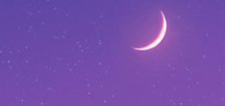 purple night sky