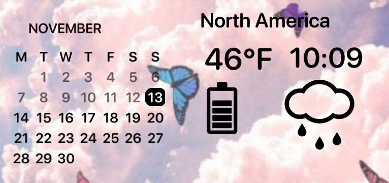 cloudy butterfly 