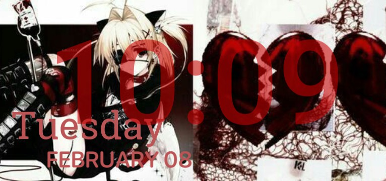 cybergoth red