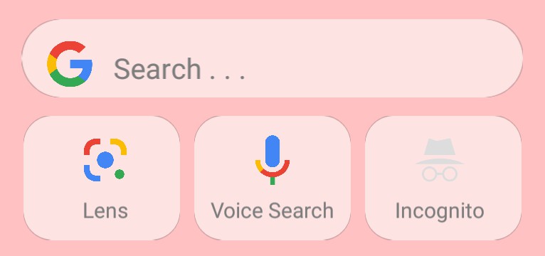 pink google search
