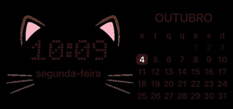 Pink Cat Calendrio 