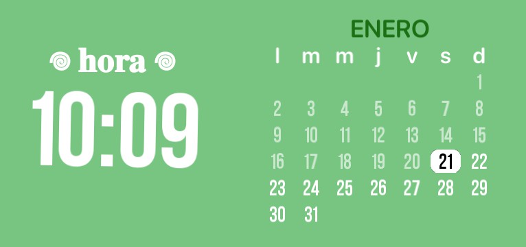 green widget 