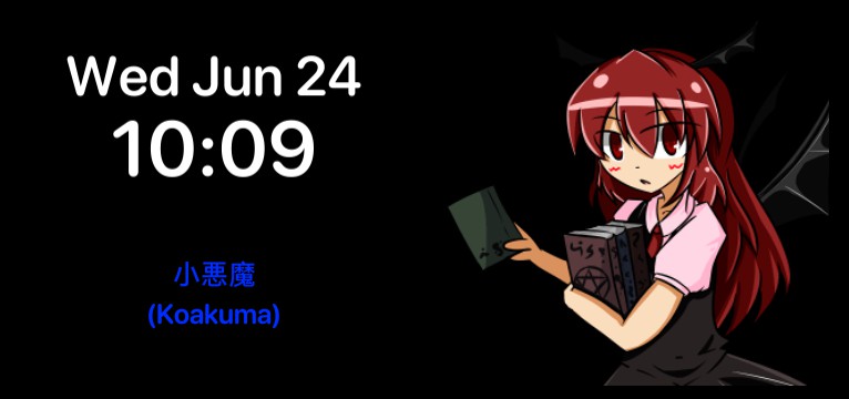Revamped Clock Girls for Touhou -R. ver- - Koakuma