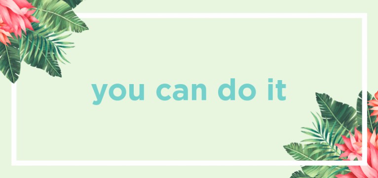 u cn do it