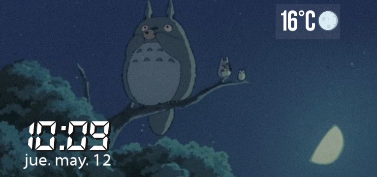 Totoros widget